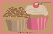 Brown Cupcakes