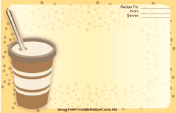Yellow Paper Cup