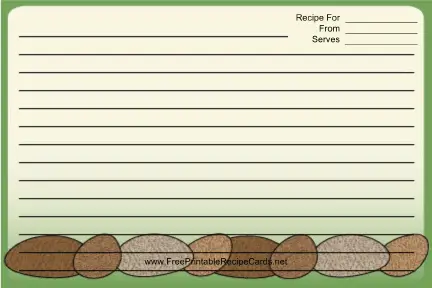 Potatoes Green recipe cards