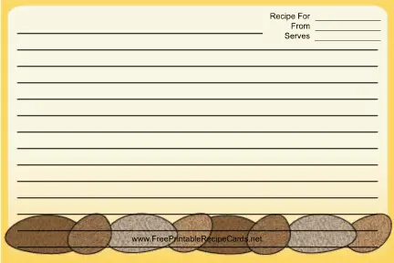 Potatoes recipe cards