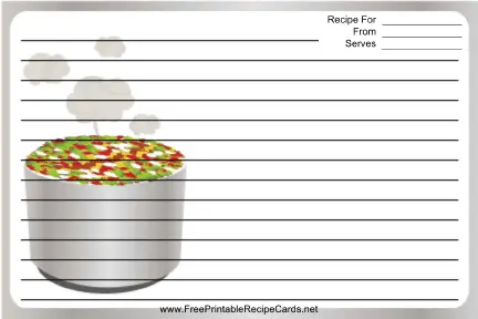 Tasty Gray recipe cards