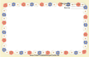 Flowers Beige