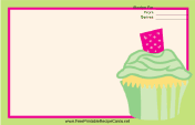 Green Cupcake