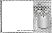 Black and White Pot